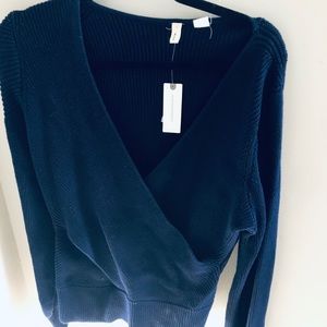 Anthropologie sweater medium blue large